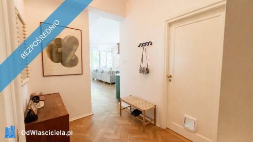 Bezpośrednio - 85.3 m2 w przedwojennej kamienicy z balkonem