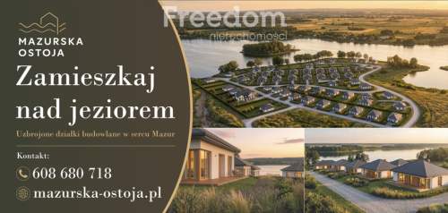 Działki budowlane nad jeziorem Iławskim