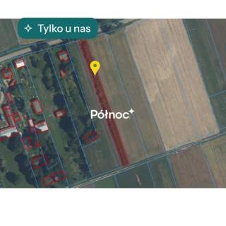 Działka 1780m I MPZP I POPŁAWY, gm. Stara Kornica