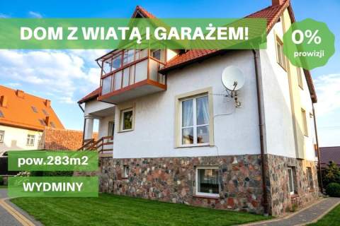 DOM Z GARAŻEM I WIATĄ W DOBREJ CENIE