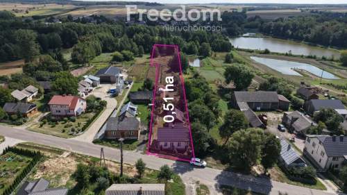 Siedlisko na 0,51 ha, 40 min od Lublina
