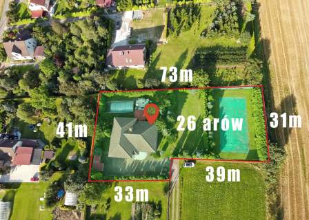 Basen, sauna, kort i 2578 m prywatności