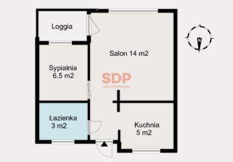 Przy metrze, ciche i jasne, idealne dla singla lub pary
