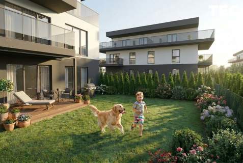 Ostoja Zarzecze apartament 5 pokoi i ogród 181 m2
