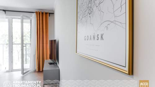 Gdańsk Oliwa  balkon, 2 miejsca postojowe