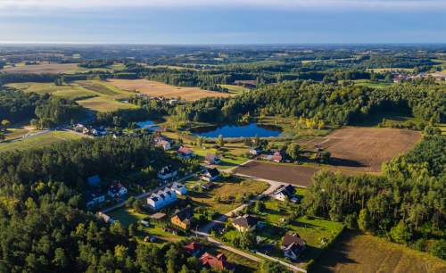 Działka budowlana w otoczeniu lasów na Kaszubach