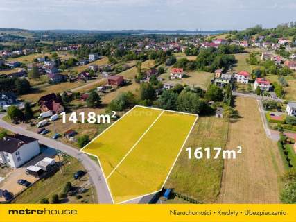 Działka budowlana w Chełmku 1617 m