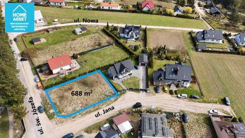 MRZEZINO 688 m POZWOLENIE NA BUDOWĘ /PROJEKT