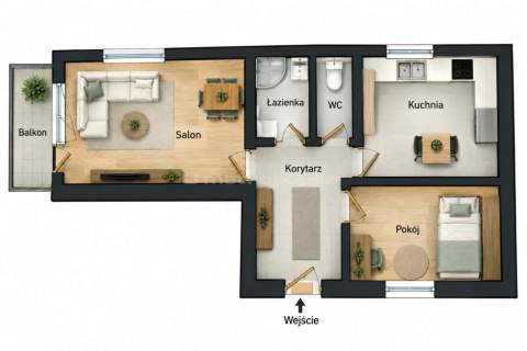 Mieszkanie na sprzedaż, 38,39 m2, Siedlce