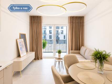 Nowe 3 pokoje/1 piętro/balkon i garaż podziemny