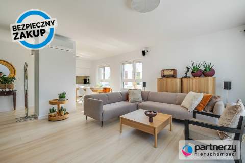 Apartament 108 m 48 m taras Widok na Gdańsk
