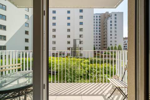 Moko Botanika Mokotów słoneczny salon balkon