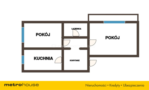 1 PIĘTRO, DWA POKOJE, DOSTĘPNE OD ZARAZ