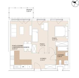 3-POKOJOWE MIESZKANIE, STARE MIASTO