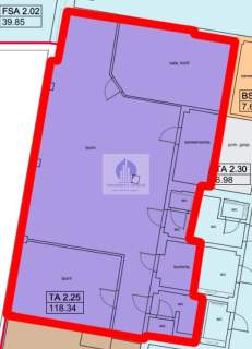 Ursynów lokal biurowy 127,87 m2 do wynajęcia