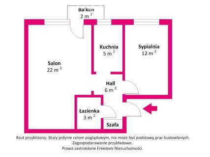 Przytulne, 2 pokoje, Bielany, 1 piętro, metro