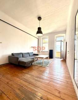 3 pokoje 90,5 m2 Kamienica Balkon
