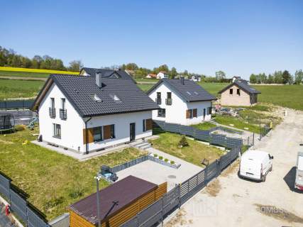 Nowy dom wolnostojący 116m2 ok. Wieliczki, 8ar