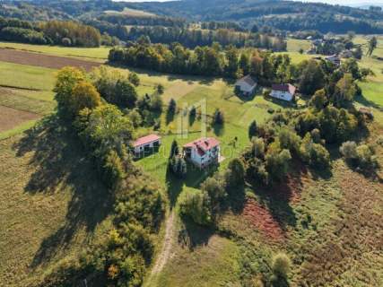 PRZESTRONNY DOM Z ROZLEGŁĄ, WIDOKOWĄ DZIAŁKĄ, 2,17HA, ŚWIĘ