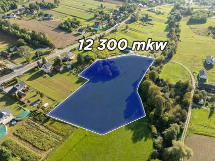 Działka budowlano-rolna 1,23 ha 30,35 ar UM