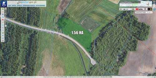 Działka przemysłowa 1,56 HA Podborze Mielec Strefa e