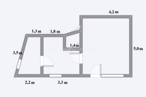 Lokal 40 m2 z wejściem do ulicy - Michałkowice
