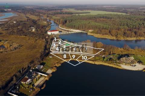 Działka nad jeziorem Warunki Zabudowy 9/10 