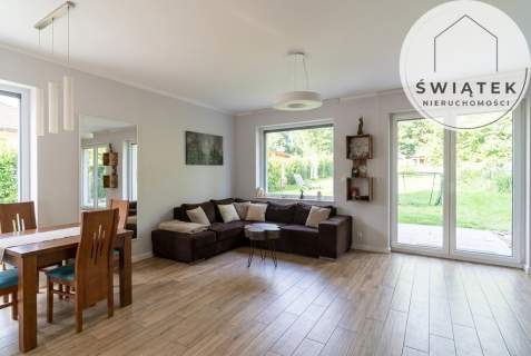 DOM W MIEŚCIE, LAS ZA ŚCIANĄ BLIŹNIAK 125 m