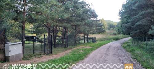 Piękna działka z rzeczką, stawem i lasem