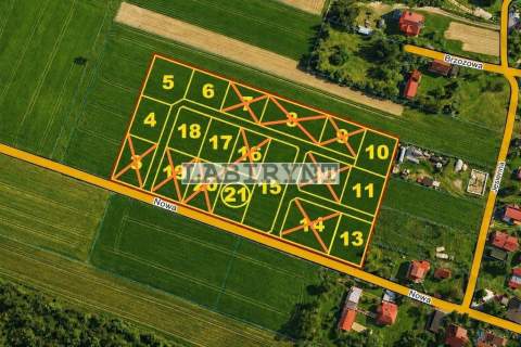 Budowlana, 600m2, 20x30, z planem miejscowym