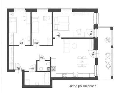 93 m2 zaledwie 100 metrów od lasu 