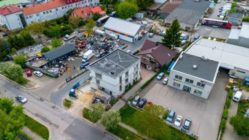 Budynek biurowo-usługowy z halą garażową - Lublin