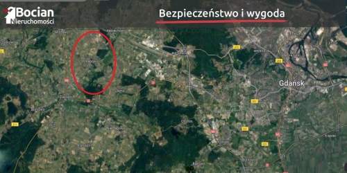 Działka budowlana na granicy Pępowa i Banina