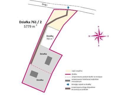 Działka budowlana las WZ Mogielnica
