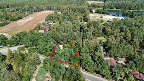 Działka 1250m przy Jeziorze Skrzyneckim- Skrzynki