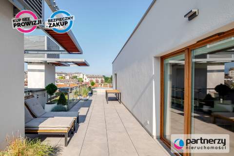 Apartament 108 m 48 m taras Widok na Gdańsk