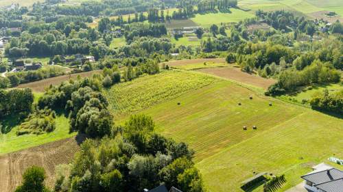 Działka zagrodowa Siedliska gm. Tuchów