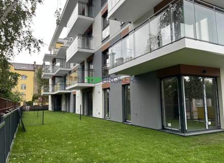Nowe 2 pokoje, ogródek, podwójny garaż