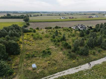 Duża działka pod zabudowę jednorodzinną w Lusowie