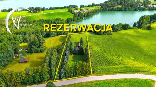 Działka z własną linią brzegową Jeziora Wysokie