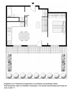 2 pokoje z dużym ogrodem 50 m2 koło Malty, garaż komórka
