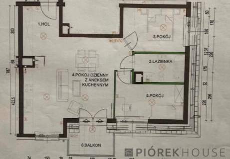3-pokojowe mieszkanie w Wesołej