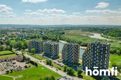 11 piętro nad jeziorem Żwirownia I LOGGIA 10,5 m2