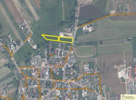 Okrzeja, działka budowlana 0,90 ha