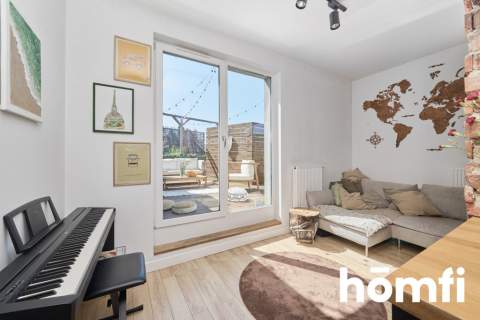Nietuzinkowe 70m2 2 poziomy, 3 tarasy Różanka