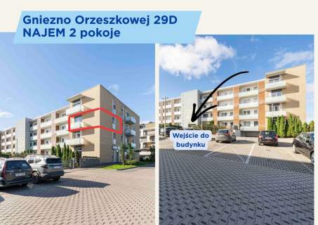 Gniezno 2 pokojowe z balkonem