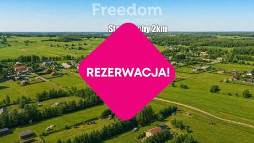Działka pod dom/ rekreację   Liski, jezioro Garbas