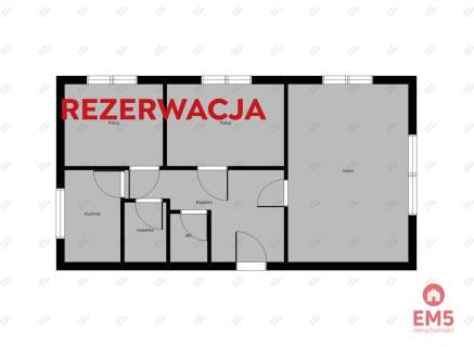 3 pokoje, 54 m2 w centrum Czarnej Białostockiej