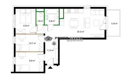 4 pokoje Balkon Bez PCC i prowizji