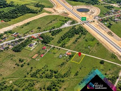 Działka przemysłowo - usługowa blisko autostrady